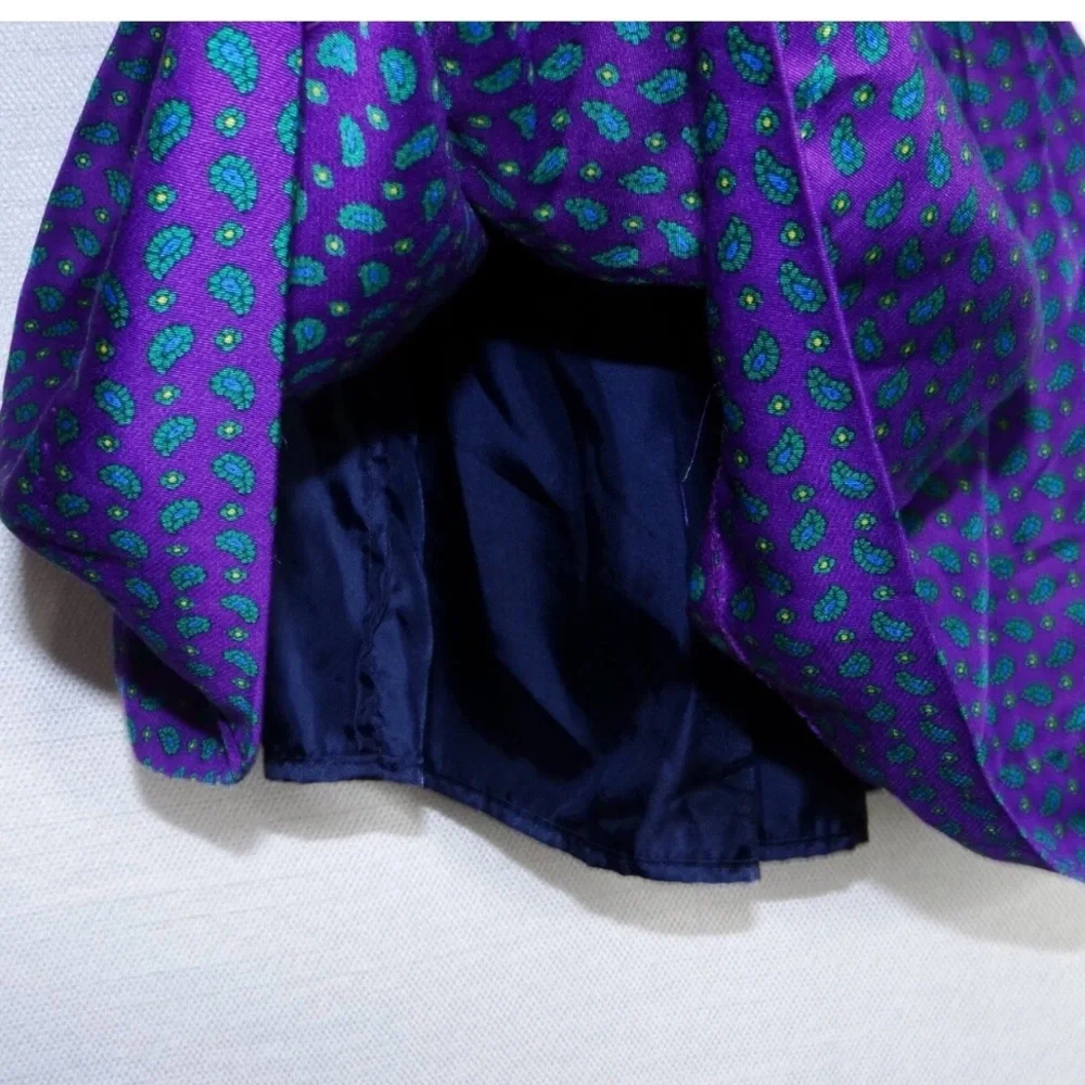 Ralph Lauren Toddler Girls Twirl‎ Dress,  Purple Paisley, Lined, 3T, Designer